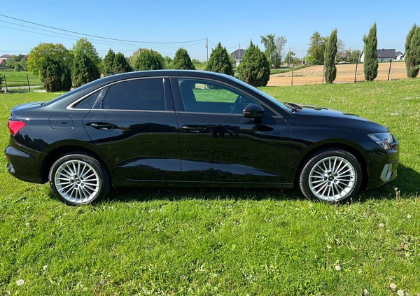 Audi A3 cena 83000 przebieg: 91000, rok produkcji 2020 z Polkowice małe 326